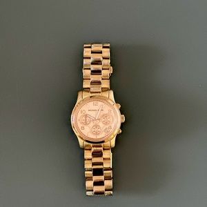 Michael Kors - Runway Rose Gold-Tone Watch